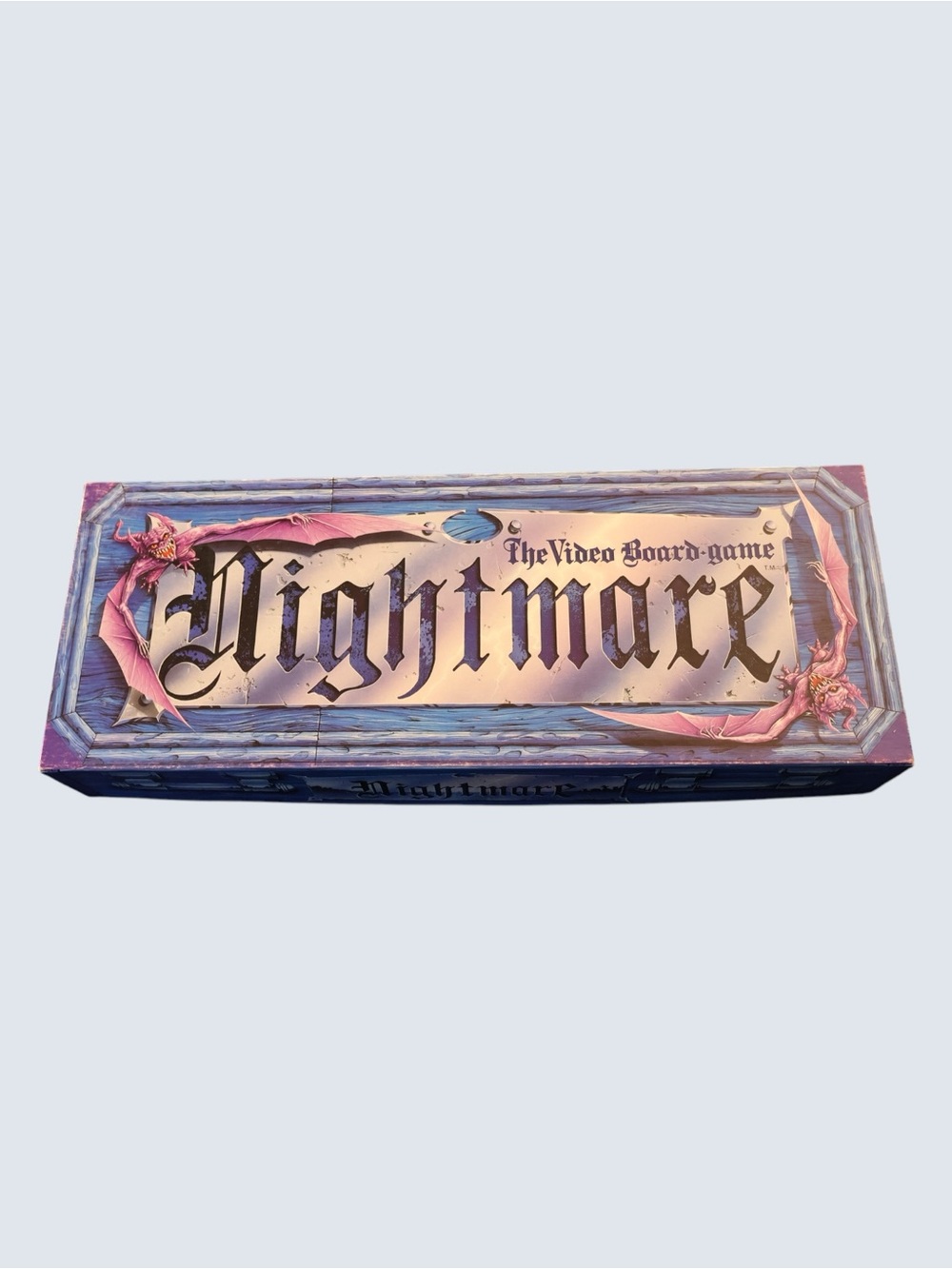 Vintage NIGHTMARE VHS Video Board Game Complete 1990s Board Game Horror